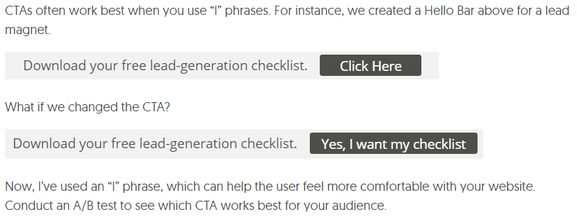 Use specific numbers and examples to draw attention and increase credibility