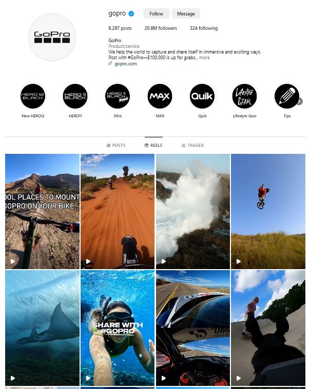 GoPro instagram image