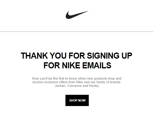 nike sign up