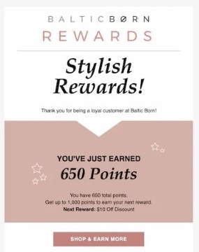 Welcoming email example