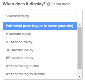 Your Pop Ups Will Be Triggered at the Right Time