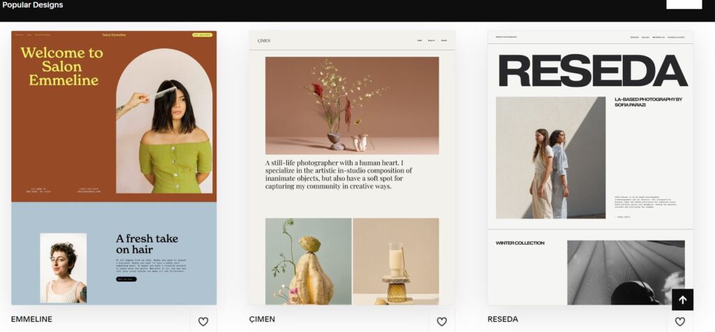 Squarespace designs for hello bar task
