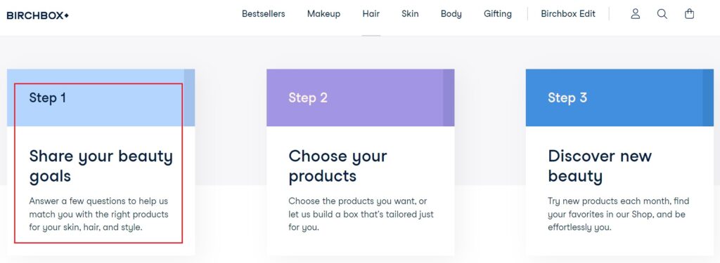 Birchbox Quiz