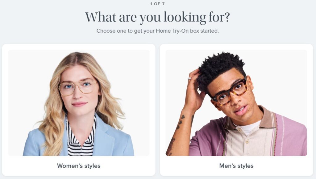 Warby Parker Quiz