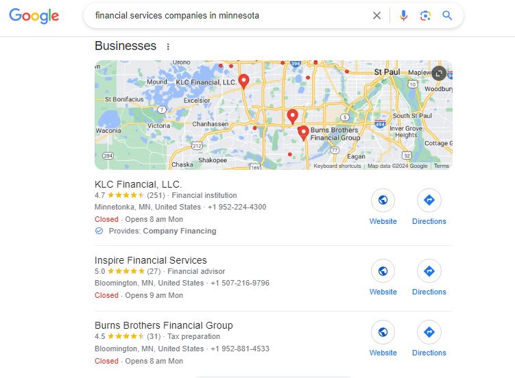 Google my business