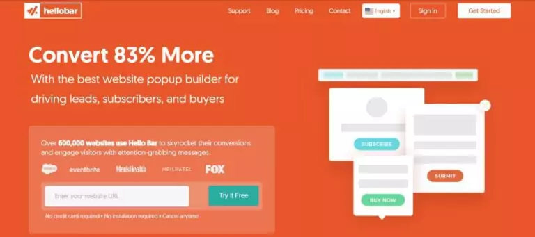 9 powodów, dla których Hello Bar jest najlepszym kreatorem okienek pop-up w porównaniu z alternatywami Powiązane posty Wtyczki do WordPressa - Hello Bar