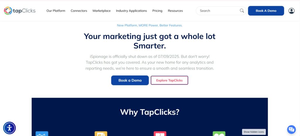competitor analysis tool - iSpionage