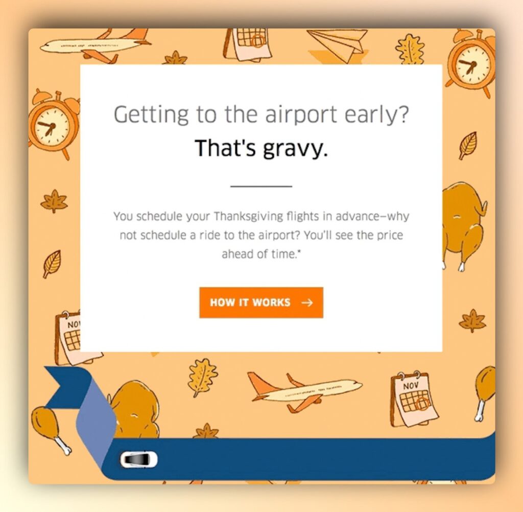 Top 10 Thanksgiving Popup Ideas to Boost Sales 10 Thanksgiving Popup Ideas - Uber