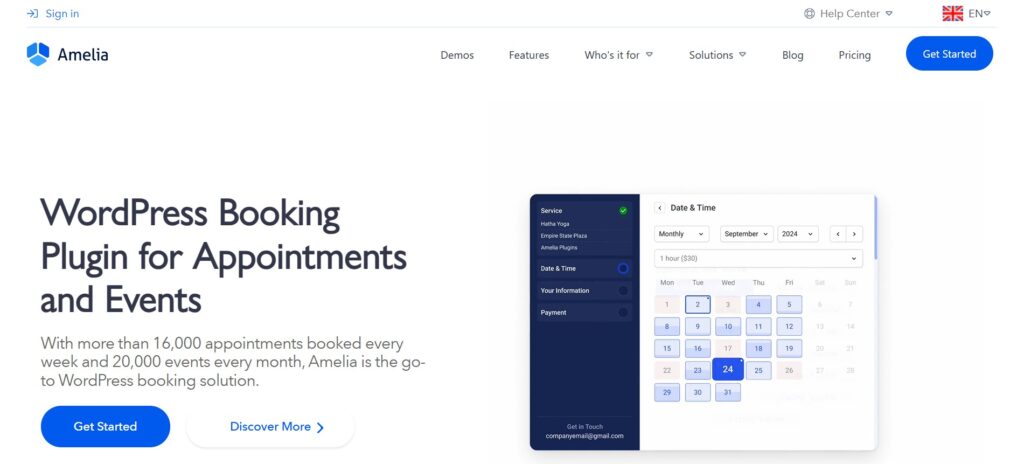 Create an Event Calendar in WordPress - Amelia