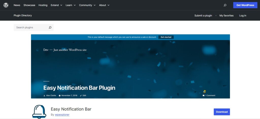 WordPress Notification Bar Plugins - WP Notification Bars