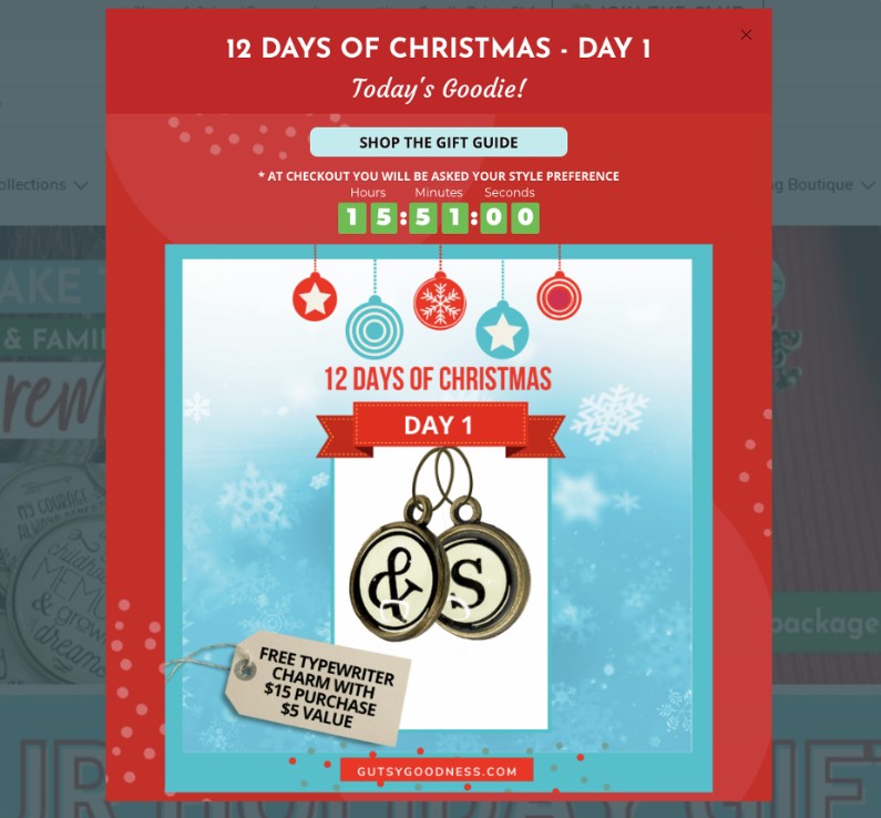 holiday popup ideas - Gutsy Goodness