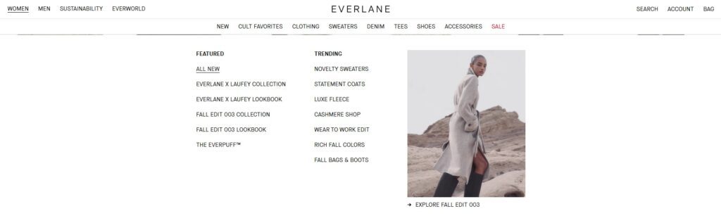 Featured Products ideas - Everlane