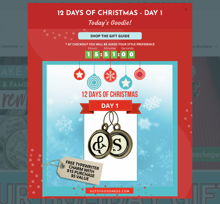 holiday popup ideas - Gutsy Goodness