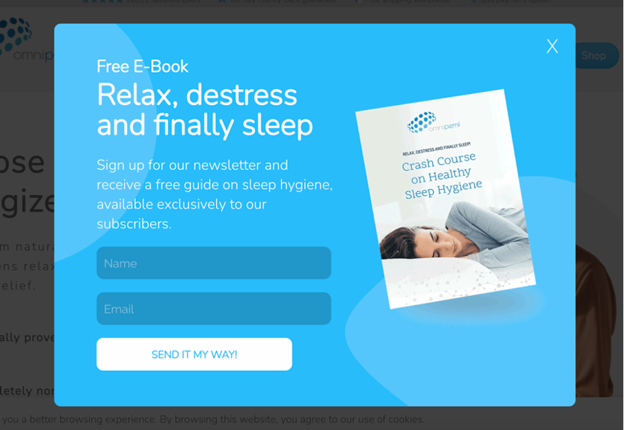Ebook Popup Examples: Omnipemf