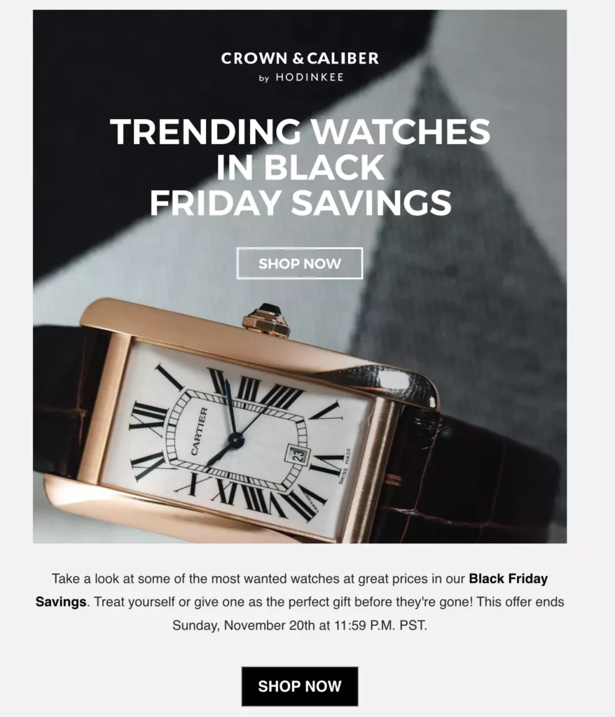11 Proven Black Friday Sales Strategy to Boost Sell 2 black friday sales strategy - Crown & Caliber