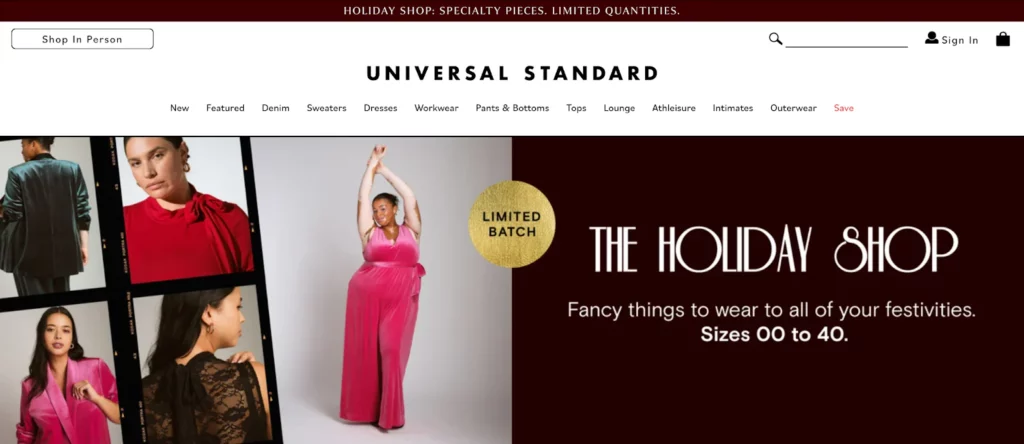 11 Proven Black Friday Sales Strategy to Boost Sell 12 black friday sales strategy - Universal Standard