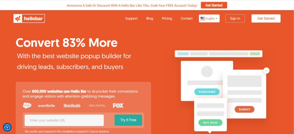 6 Best CRO Tools for 2026: A Practical Guide That Actually Helps 3 Best CRO Tools - Hello Bar