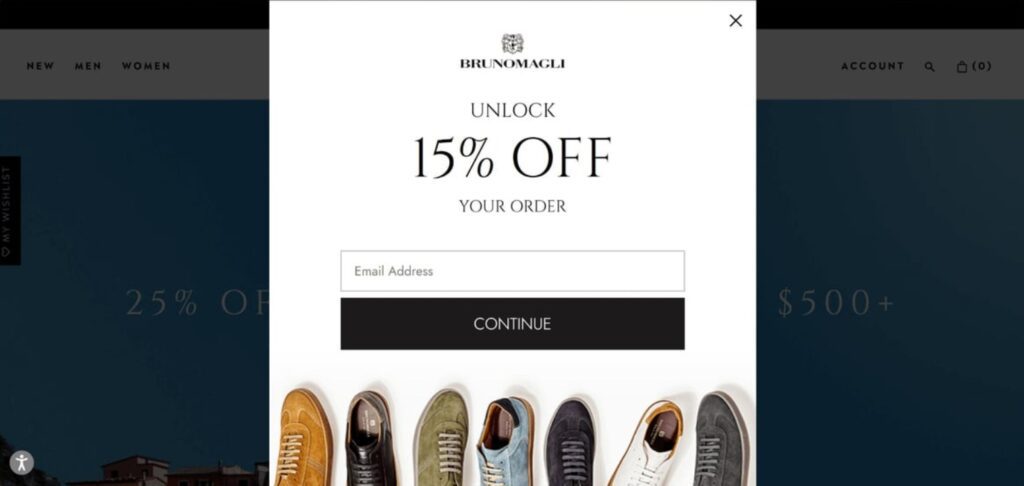 5 Best Overlay Popup Examples to Boost Conversion (With Real Brand Inspiration) 6 Overlay Popup Examples - Brunomagli