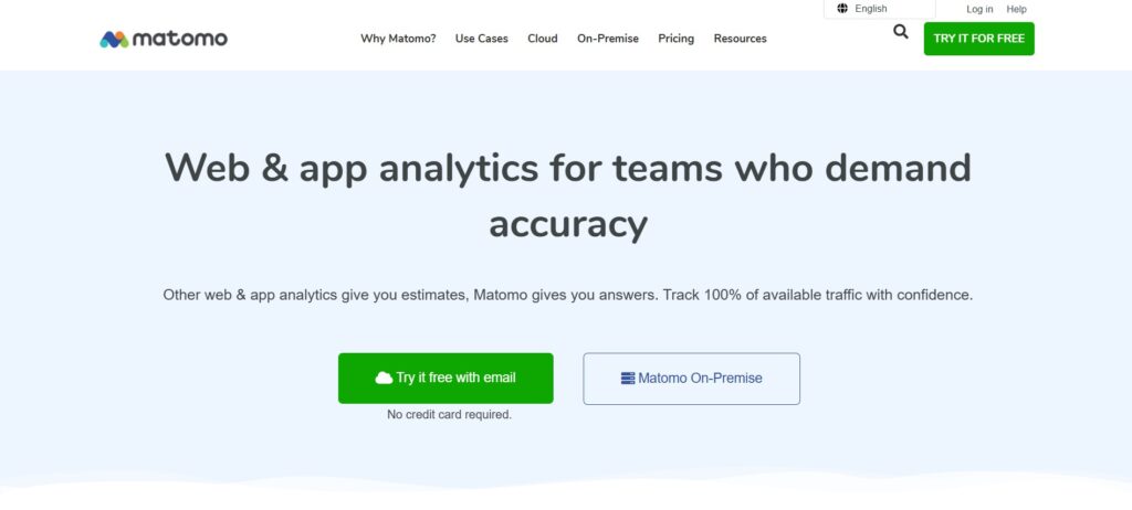 Google Analytics Alternative - Matomo