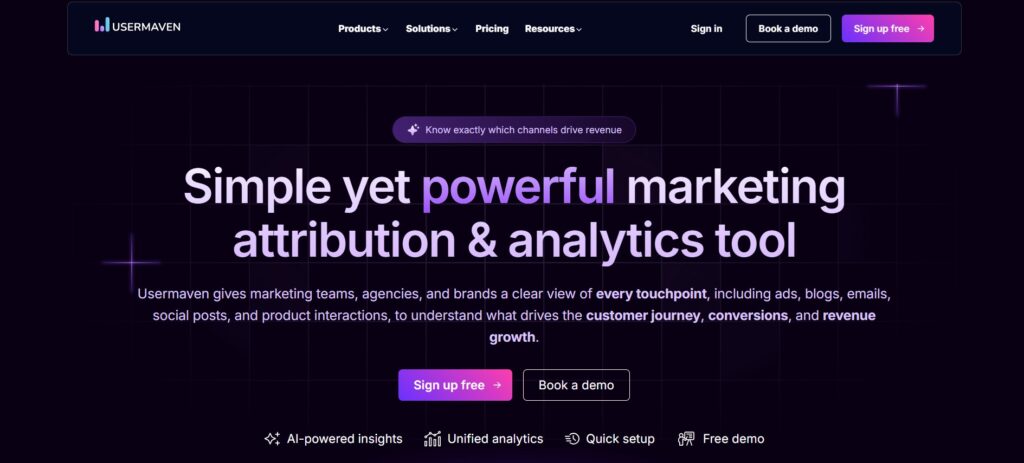 Google Analytics Alternative - UserMaven