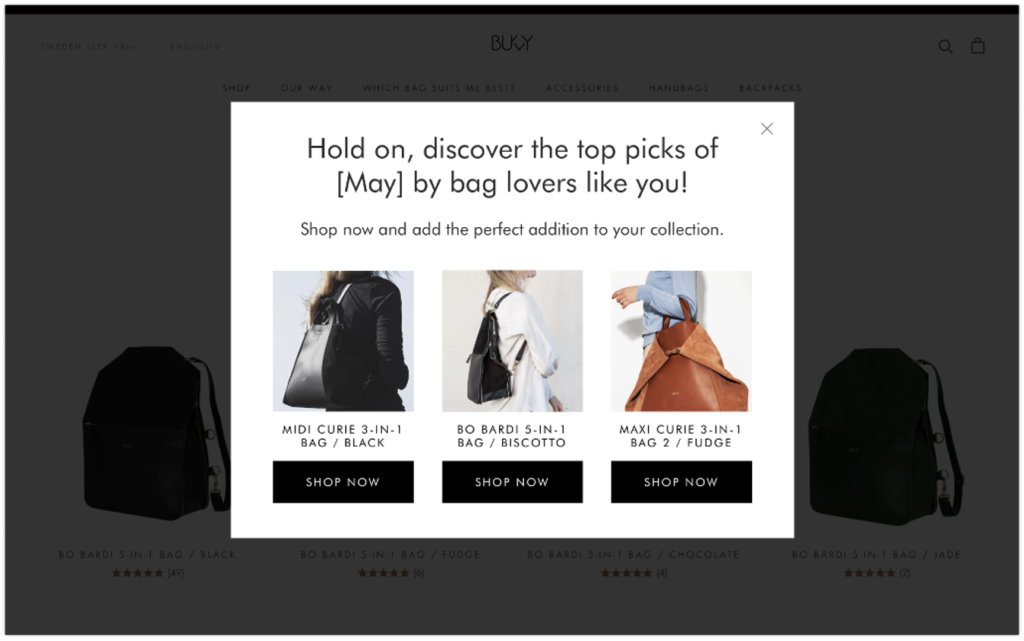 7 High-Converting Social Proof Popup Examples for More Sales 6 Social Proof Popup Examples - Bukvy