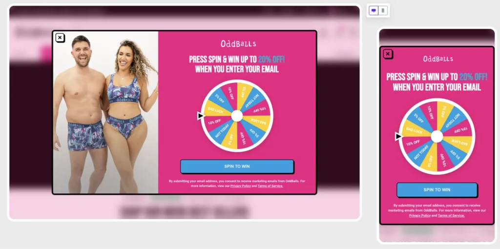 Discount Popup Example: 5 Real Use Cases And Helpful Best Practices For Better Conversions 5 Discount Popup Example - Oddballs