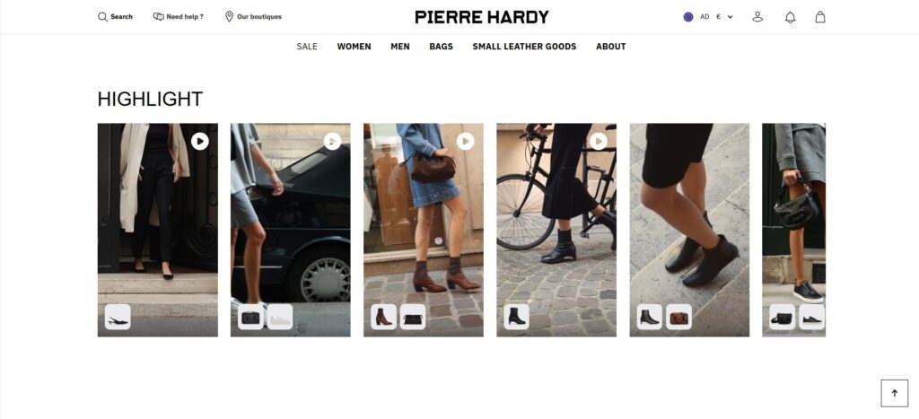 apparel marketing ideas - Pierre Hardy